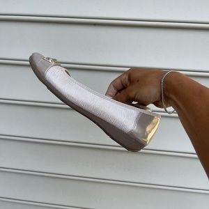 ANNE KLIEN SPORT WEDGES. CONDITION IS USED. SZ 7.5 WOMEN.